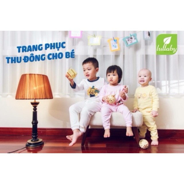 [GIÁ HỦY DIỆT] Áo cài vai tay dài tay chất dày Lullaby cho bé trai/bé gái