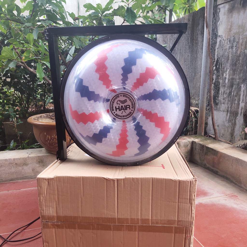 Đèn Xoay Barber Pole 3 Màu khổng lồ