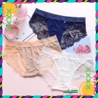 [Juni Shop] Quần Lót Đúc Pha Ren Hoa