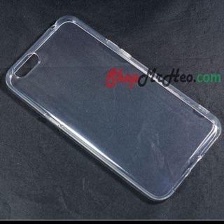 Ốp lưng dẻo silicon trong suốt cho oppo A71 tặng kính cường lực