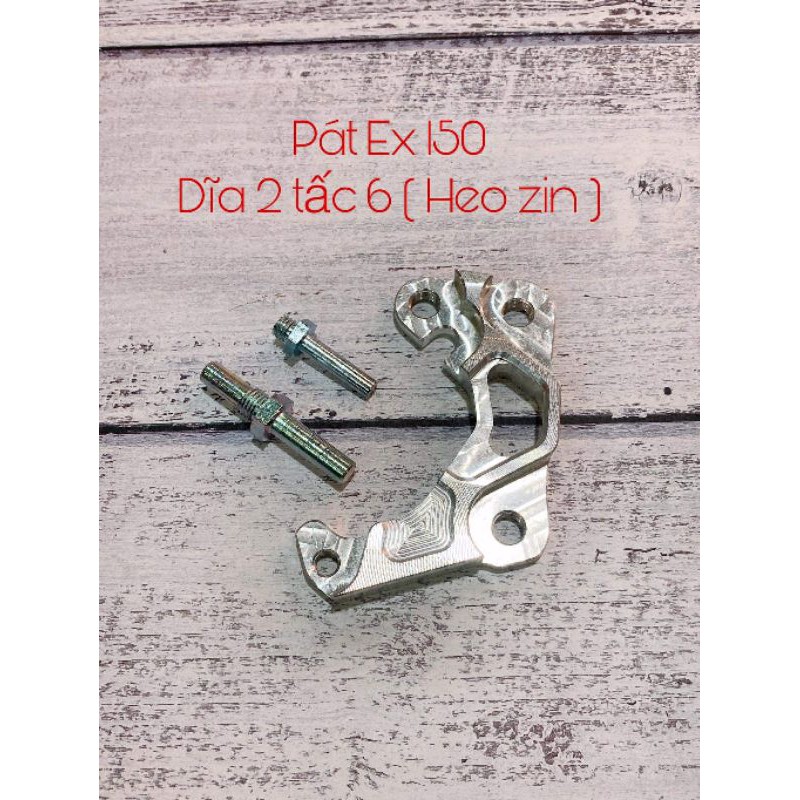Pas, pát heo zin đĩa 2 tất 6(260mm) cho dòng xe Exciter150