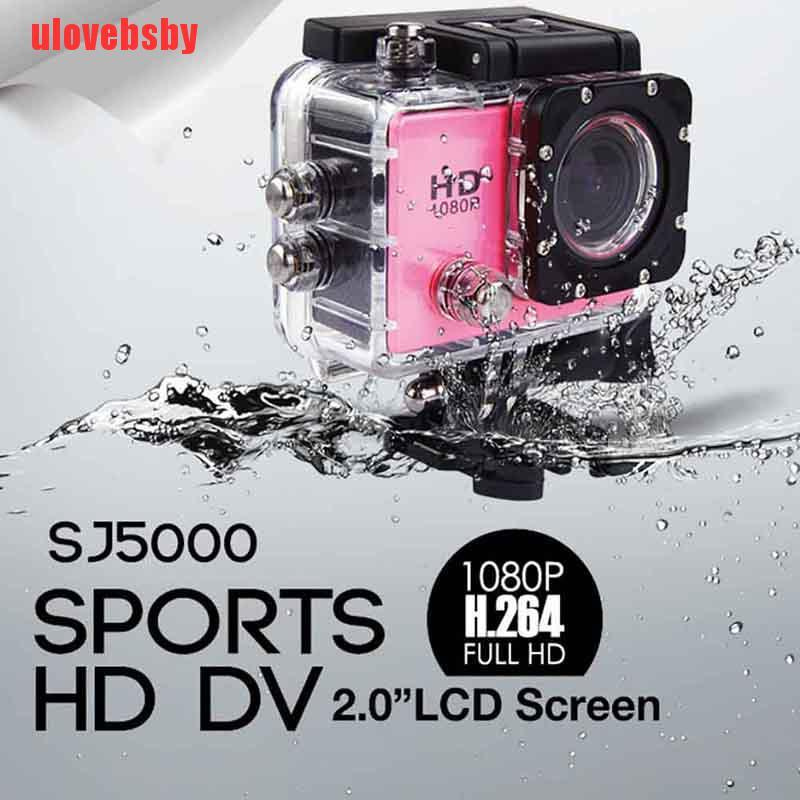 Máy Quay Hành Trình Thể Thao Full Hd Chống Nước Go Pro Kèm Phụ Kiện