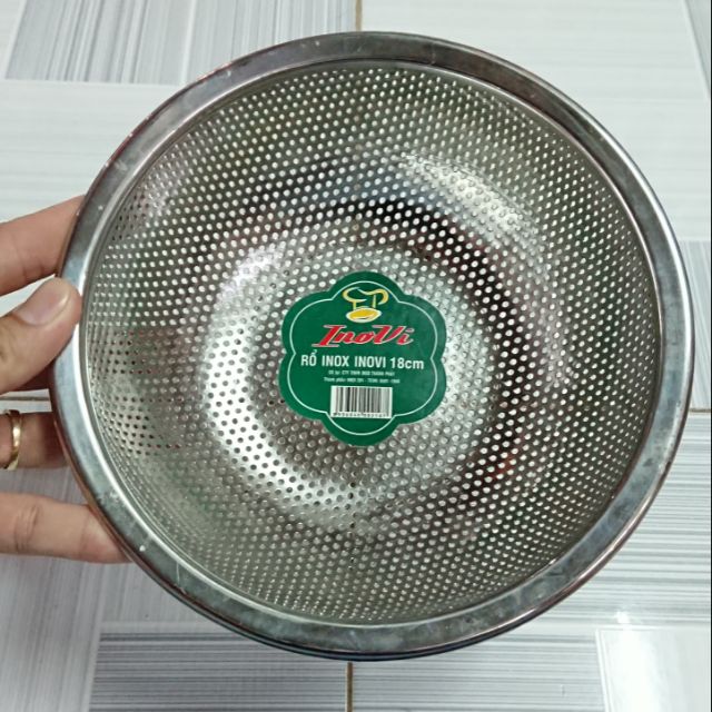 Rổ ( rá ) inox lỗ mịn