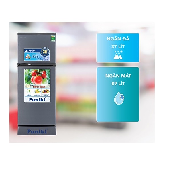 Tủ lạnh Funiki FR-132CI 130 lít, không đóng tuyết -Bảo hành chính hãng 30 tháng toàn quốc