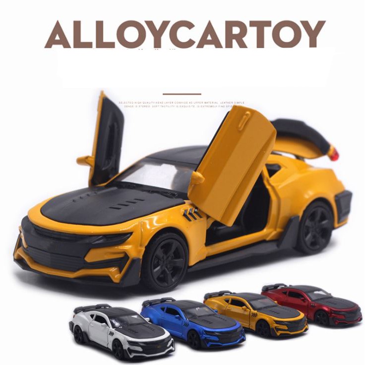 Xe ô tô mô hình kim loại Chevrolet Bumblebee tỷ lệ 1:36