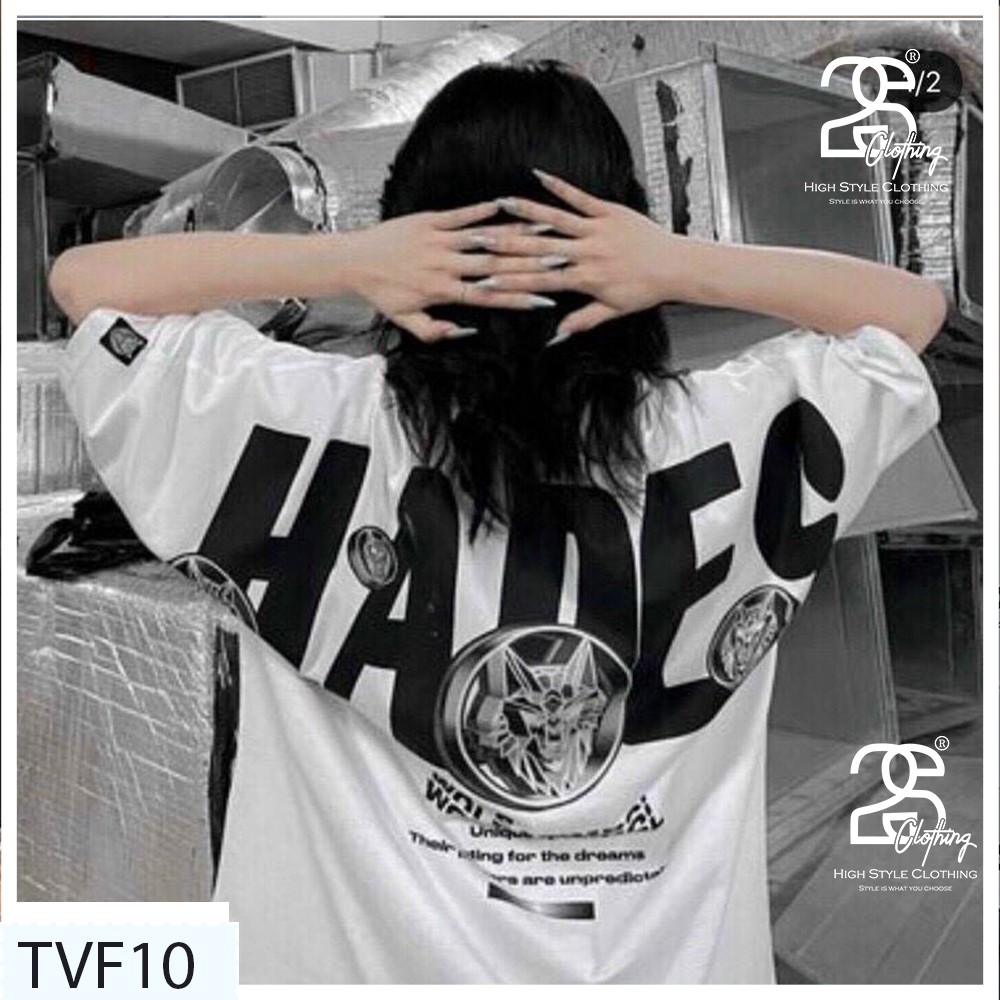 Áo Phông Nam HADES Tay Lỡ 2s Clothing Áo Phông Unisex Nam Nữ Cotton Oversize Form Rộng Giá Rẻ In Hình TVF10 | BigBuy360 - bigbuy360.vn