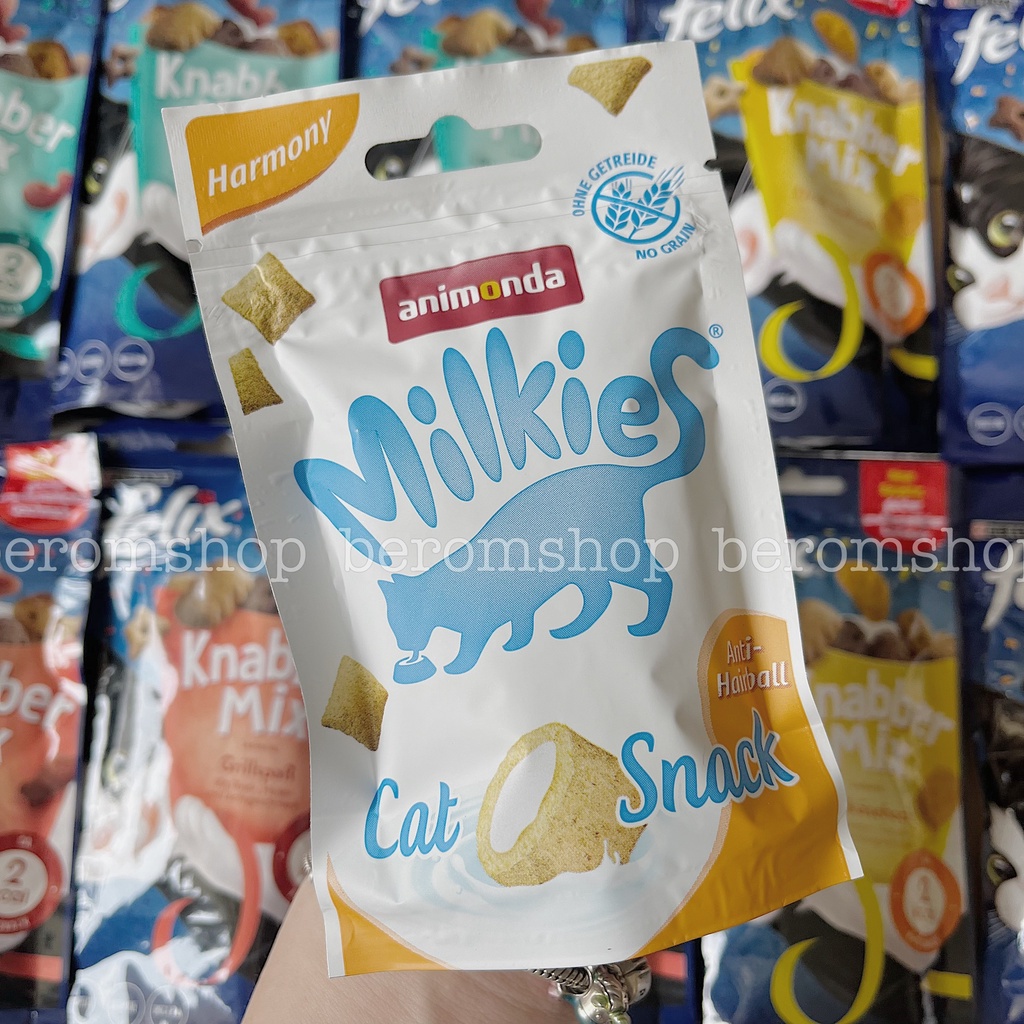 BÁNH THƯỞNG CHO MÈO ANIMONDA NHÂN SỮA 30G CHO MÈO NHẬP ĐỨC GIÁ CỰC RẺ
