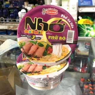 Phở Bò Ăn Liền Bát Nhớ 73g