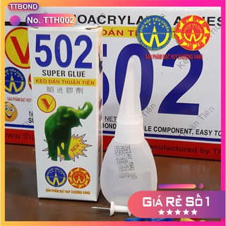 5 Hộp Keo 502 Con Voi V