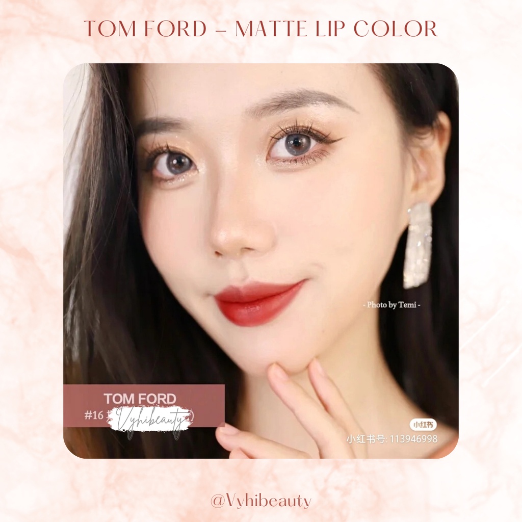 Son Tom Ford Lip color Matte siêu sang chảnh