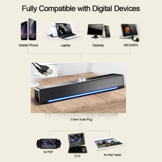 Loa máy tính blutetooth, Loa vi tính công suất lớn SADA V-196 phiên bản mới cao cấp, âm thanh nổi 4D bass to siêu êm