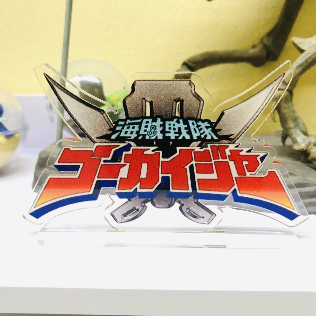 Mô Hình Standee Logo Mica Super Sentai, Nhiều Mẫu, In Nét, Màu Sắc Đẹp
