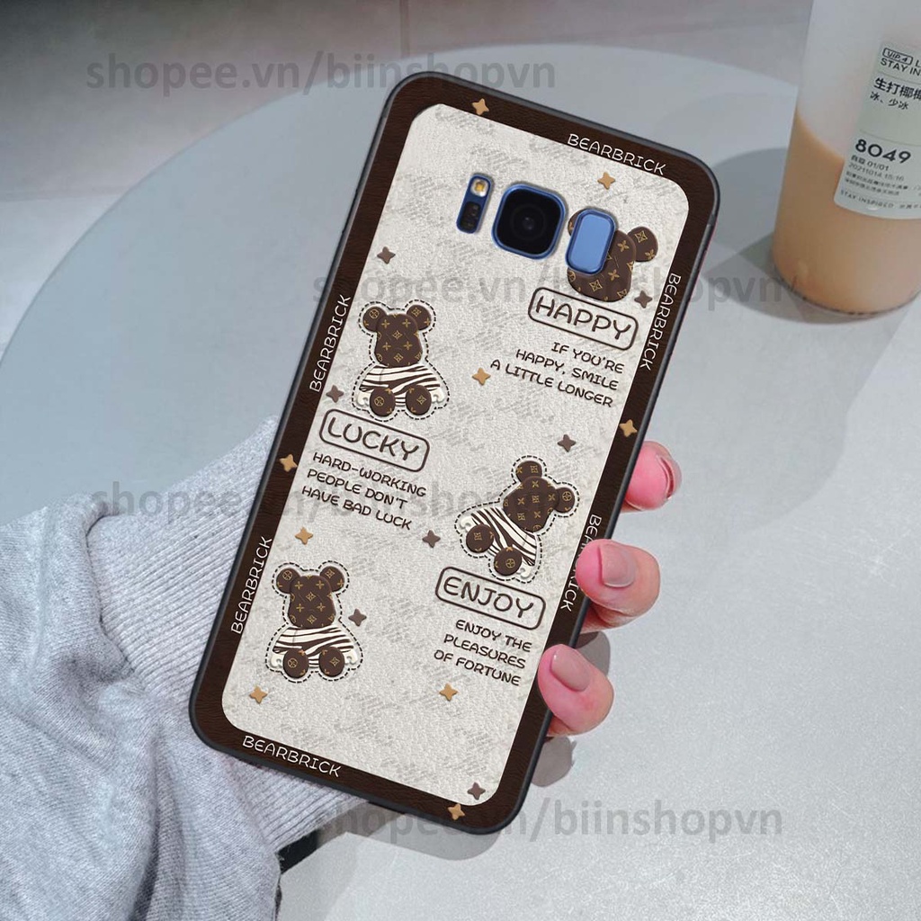 Ốp Samsung S8 / S8 Plus / S8+ hình gấu bear brick đẹp độc lạ, thời trang, cá tính