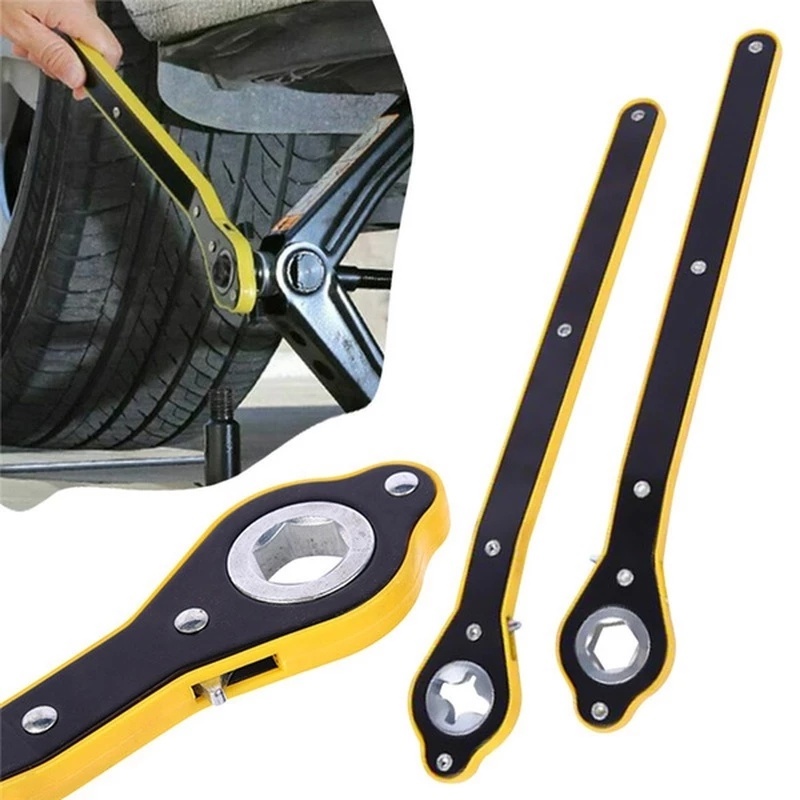 Dụng Cụ Cờ Lê Bánh Cóc Xe Hơi Tiết Kiệm Sức Tiện Dụng