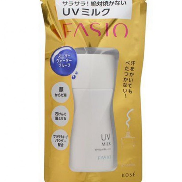  Kem chống nắng dạng sữa - Fasio UV Protect Milk N (Waterproof) SPF 50+/PA++++