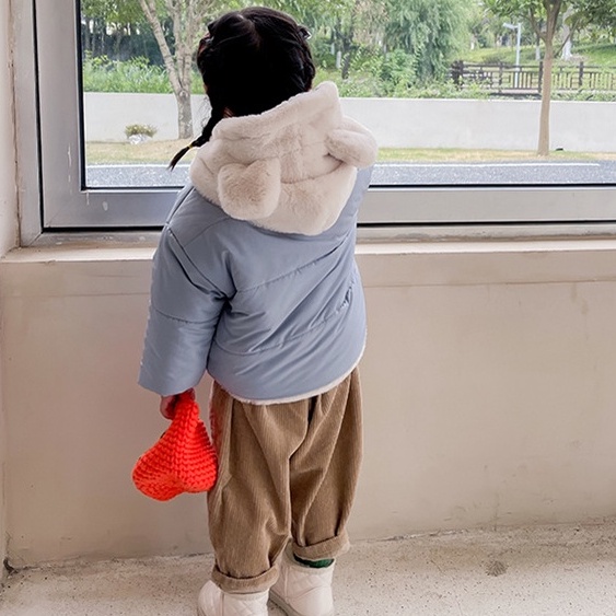 Áo Khoác Cho Bé Áo Khoác Phao Cho Bé Lót Lông Siêu Ấm Shushi_baby