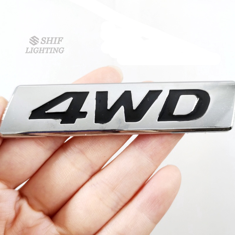 1 Logo Kim Loại 4wd Thay Thế Cho Xe Hyundai Ix25 Ix35