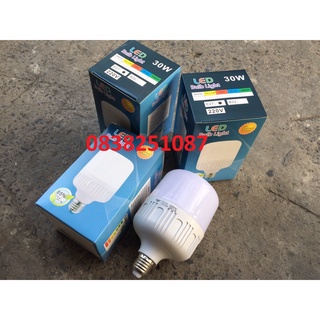 Combo 3 bóng đèn LED trụ tròn công suất 30W - ánh sáng trắng (bảo hành 1 năm - siêu sáng)