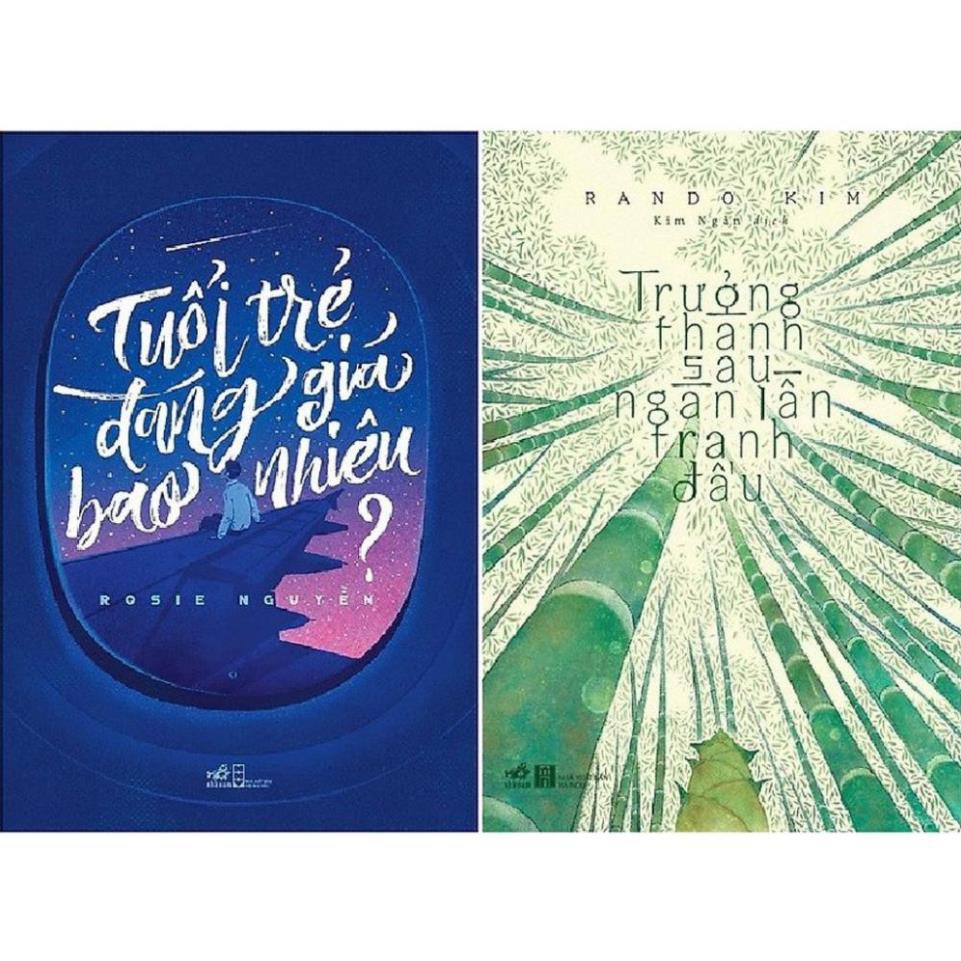 Sách Nhã Nam - Combo 2 Cuốn Tuổi trẻ đáng giá bao nhiêu + Trưởng Thành Sau Ngàn Lần Tranh Đấu