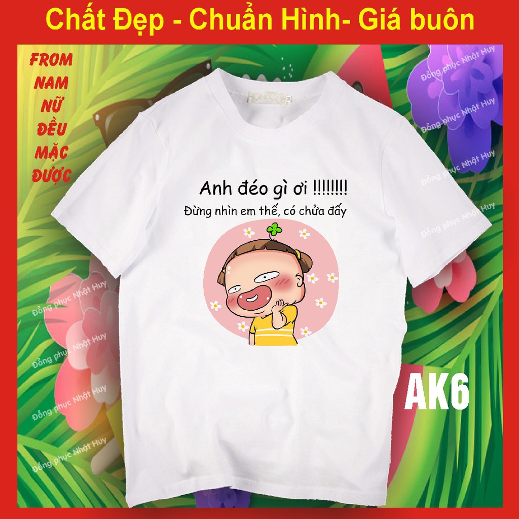 (HOT) áo thun quỳnh aka đẹp ak4,cao cấp, chất đẹp, bao đỏi trả,icon facebook cực đẹp