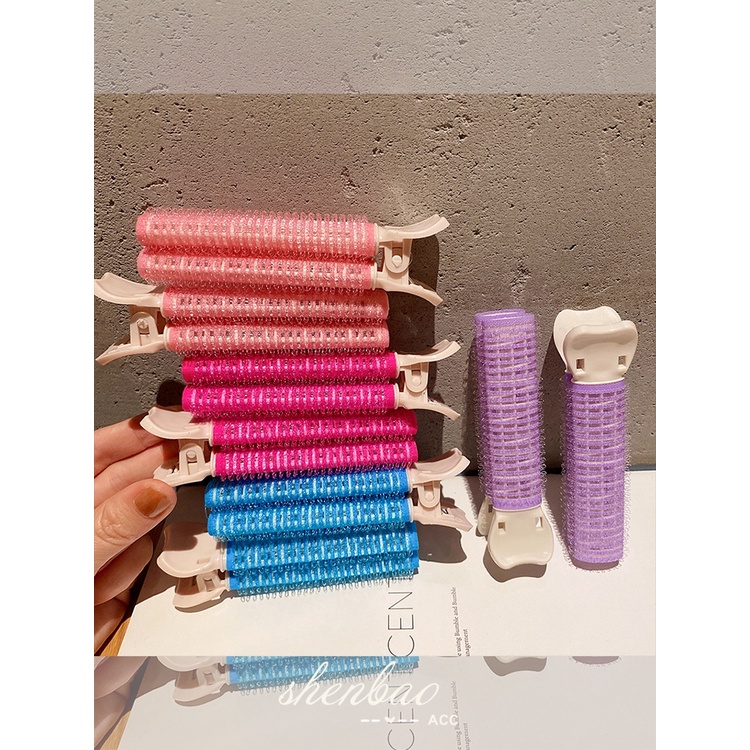 [Hàng mới về] 2 Kẹp cố định tóc mái không để lại vết tiện dụng tạo kiểu tóc bồng bềnh tự nhiên cho bạn gái