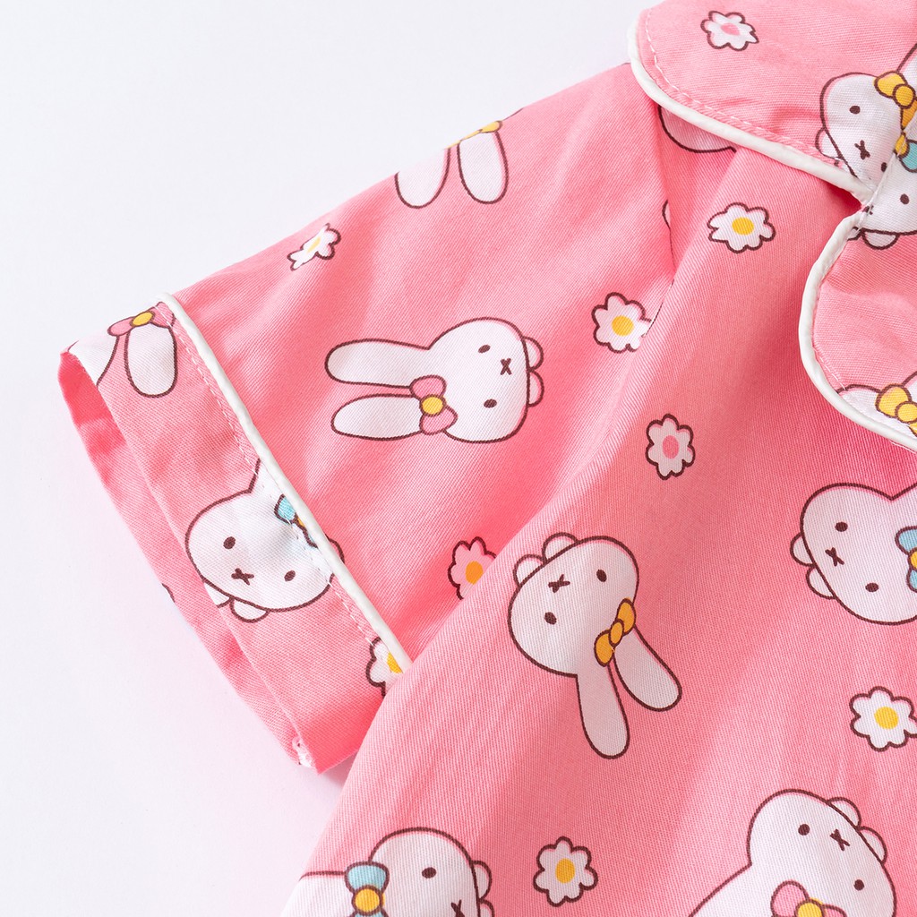 Bộ Pijama Cho Bé 5 Màu Họa Tiết Đáng Yêu BELLO LAND