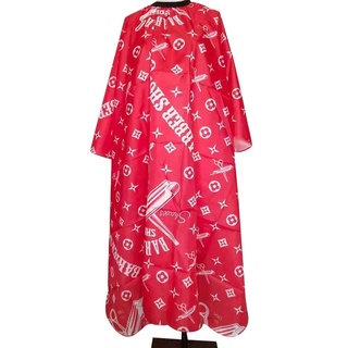 Áo choàng cắt tóc babershop LV