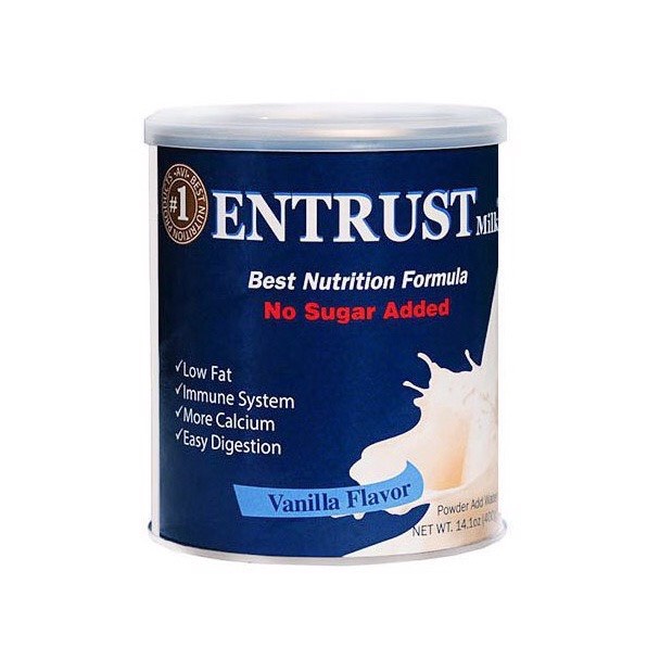 Sữa bột Entrust 400g phù hợp với mọi lứa tuổi - Mỹ
