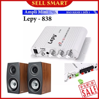 Mua amly mini 838 amply mimi lepy 838 12v  âm ly karaoke cho âm bass sâu siêu hay  bảo hành 12 tháng 1 đổi 1