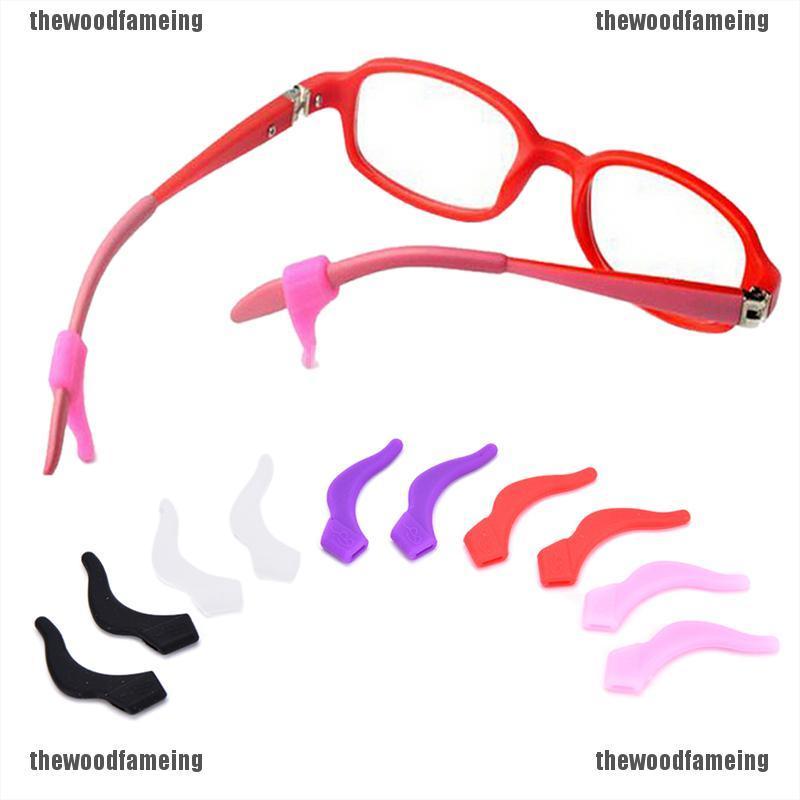 1 Cặp Móc Tai Silicone Chống Trượt Cho Mắt Kính