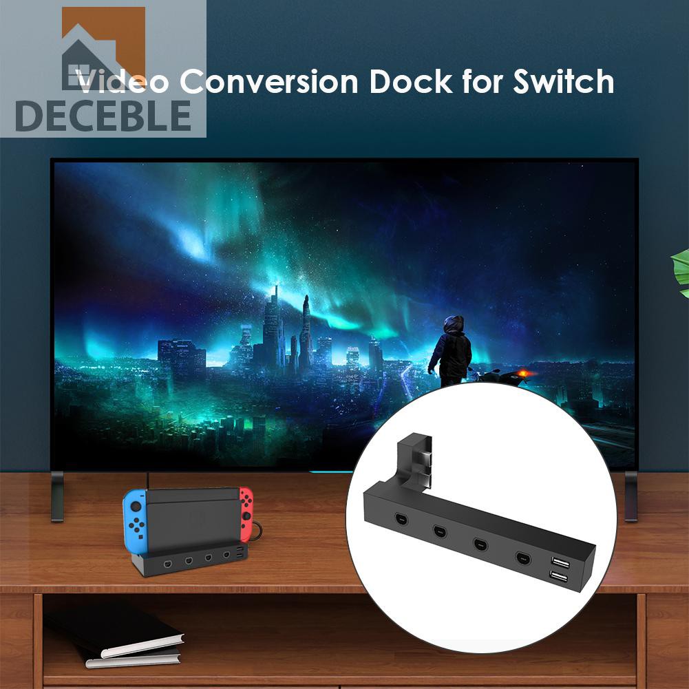 Đế Chuyển Đổi Hub 4 Cổng Cho Tay Cầm Chơi Game Switch | BigBuy360 - bigbuy360.vn