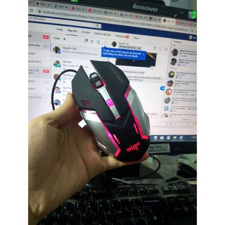 Chuột Game Aigo M901 led rainbow, DPI 1600 chính hãng - M901