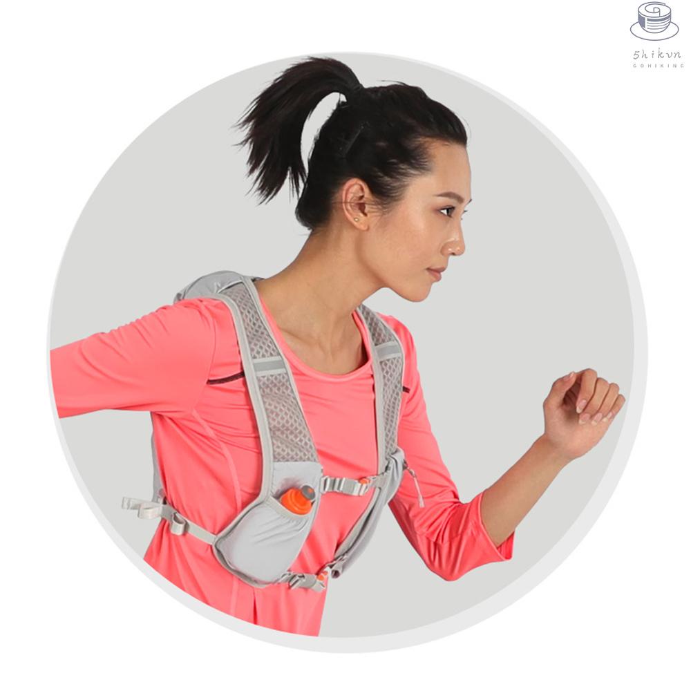 Balo thể thao 5L thoáng khí siêu nhẹ cho nam và nữ dùng khi chạy bộ/đi xe đạp thể thao/đi bộ đường dài/cắm trại/leo núi