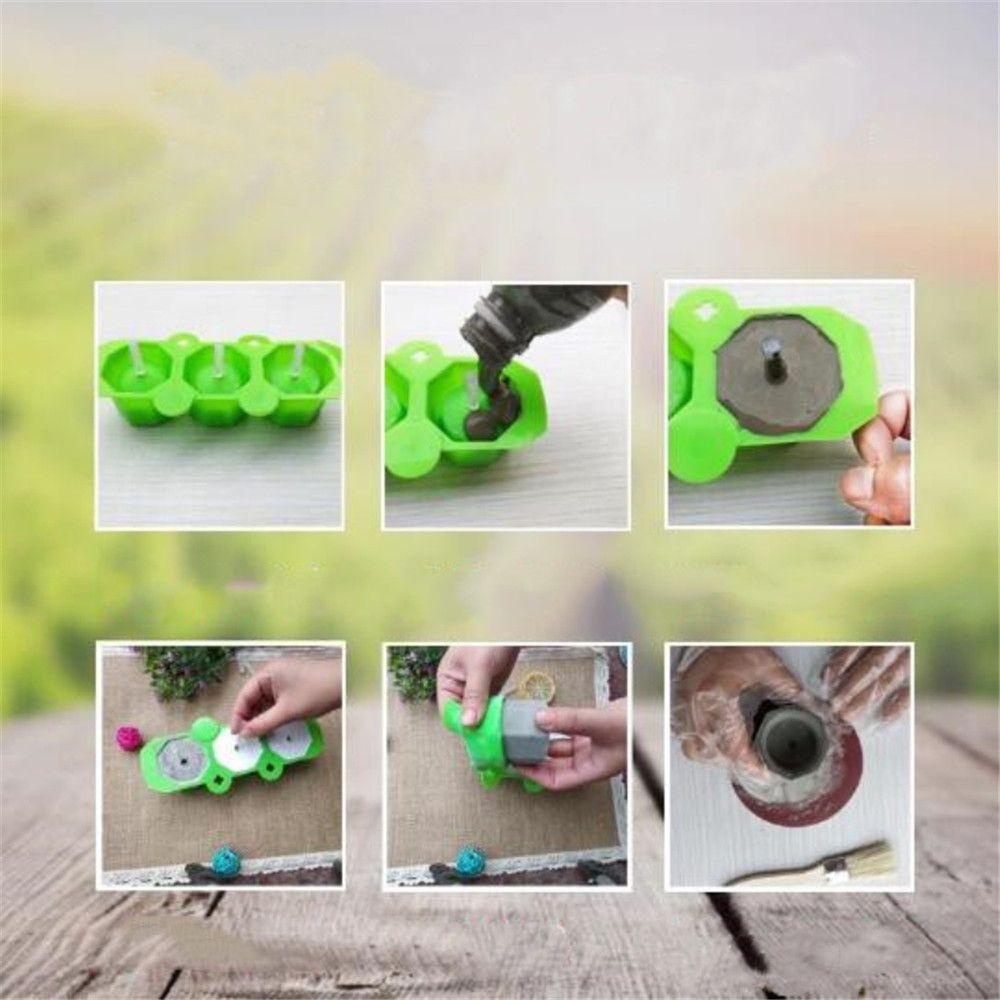 CONOPERY Khuôn Silicone Làm Bánh Hình Bình Hoa DIY