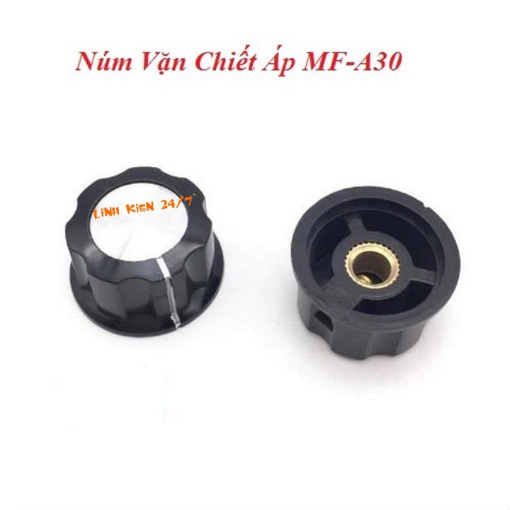 Núm Vặn Chiết Áp, Biến Trở Chính Xác 10 vòng - 6mm MF-A03 Có Ốc Vặn