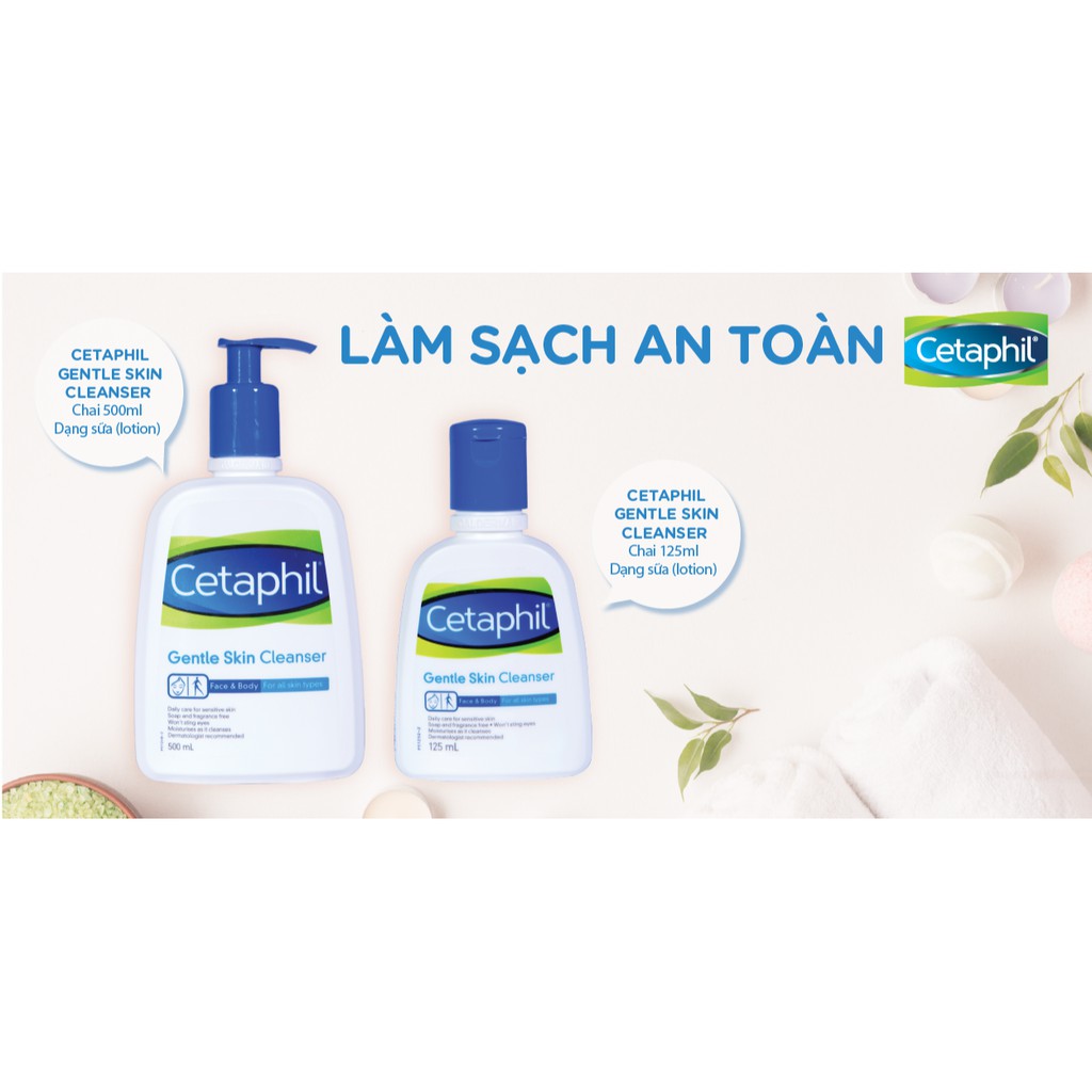 [Mã FMCGMALL giảm 8% đơn 250K] Sữa Rửa Mặt Cetaphil Gentle Skin Cleanser 59ml | BigBuy360 - bigbuy360.vn