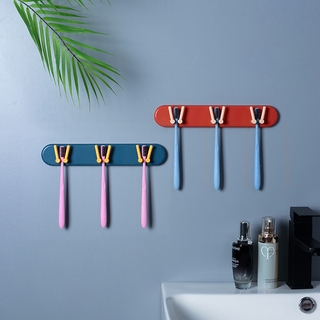 Toothbrush holder, cup holder, bathroom wall-mounted bathroom storage hook