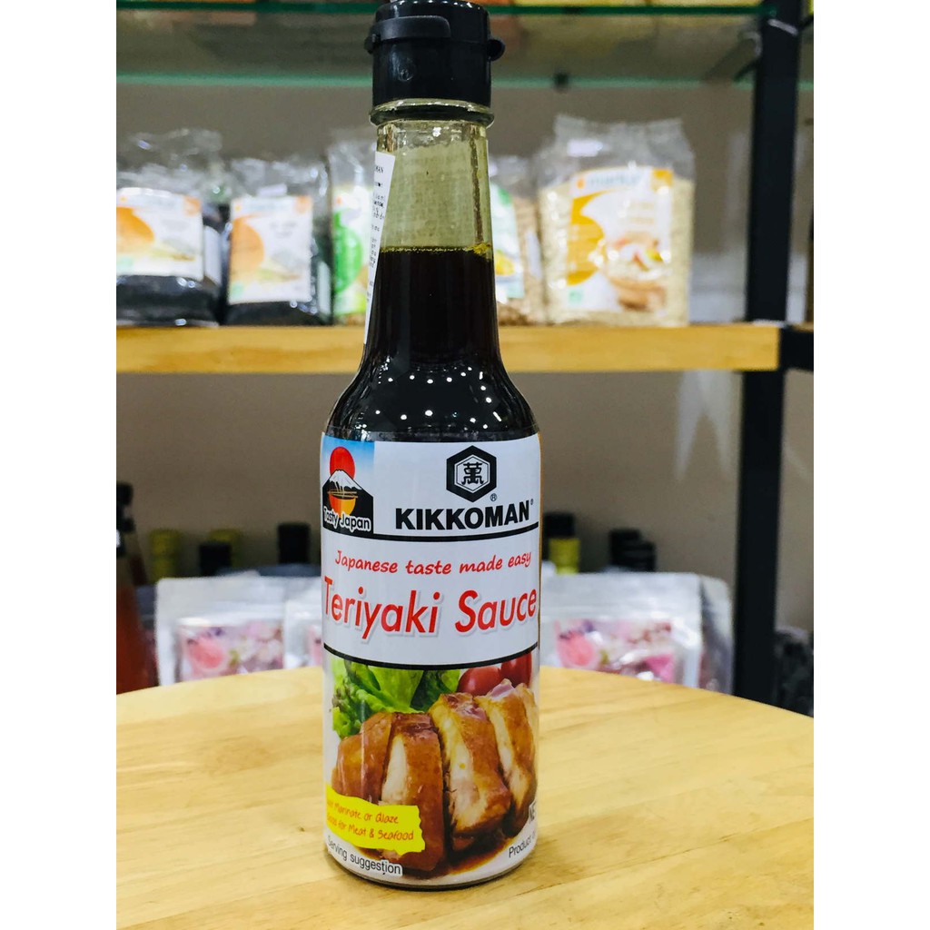 Sốt tẩm ướp Teriyaki hiệu Kikkoman Tasty Japan 150ml