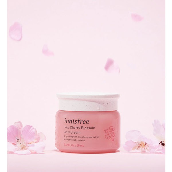 gel DƯỠNG ẨM và kiềm dầu INNISFREE JEJU CHERY BLOSSOM JELLY CREAM