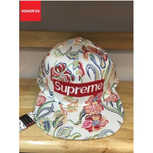 NÓN SNAPBACK HOA SUPREME TRẮNG 350 (CODE: MHH350)