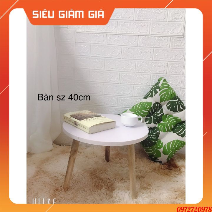 Bàn bệt TRÒN - TAM GIÁC phong cách Nhật Bản - cao 30cm{ HOT HOT }