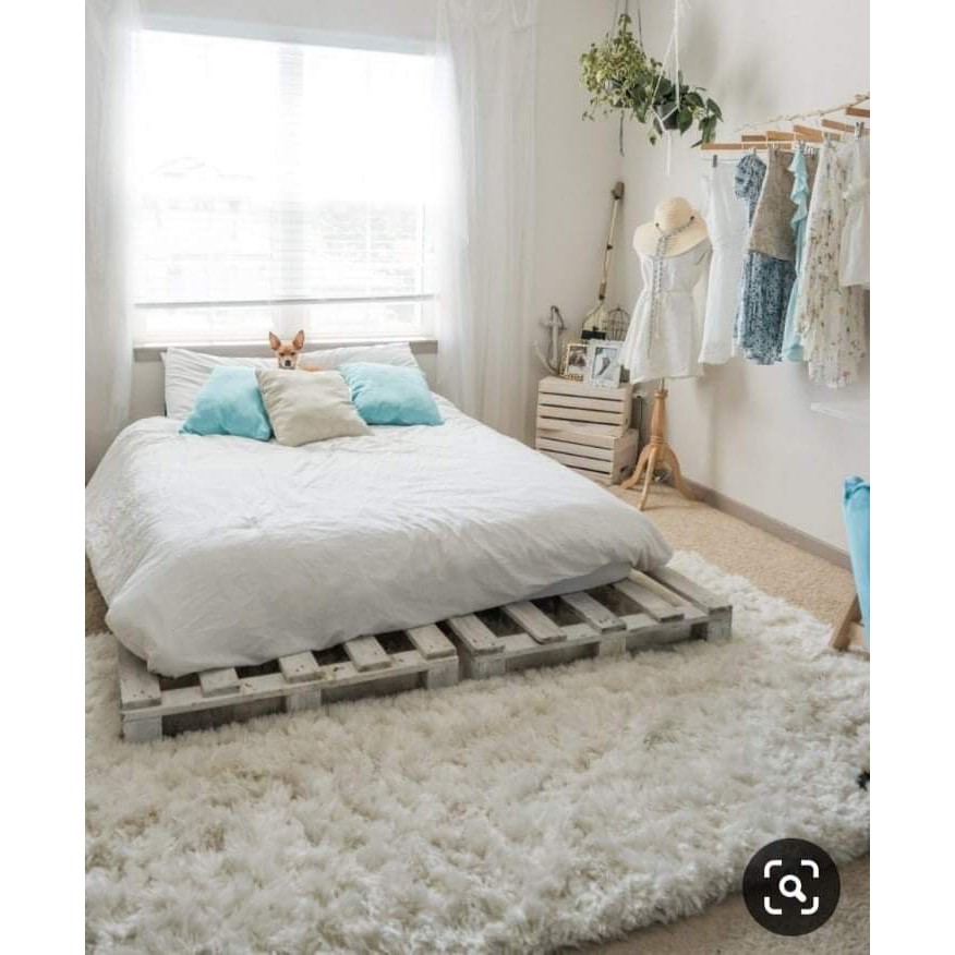 Giường Pallet Gỗ Thông Giá Xưởng 1m2 - 2m | BigBuy360 - bigbuy360.vn