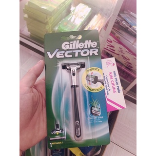 Cán dao cạo râu và lưỡi thay Gillette Vector