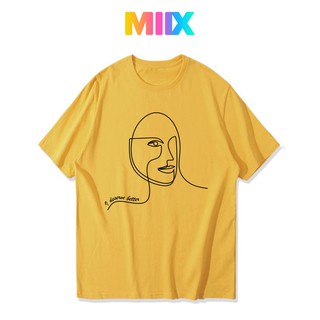 Áo thun tay lỡ form rộng unisex Miix basic tee MT017