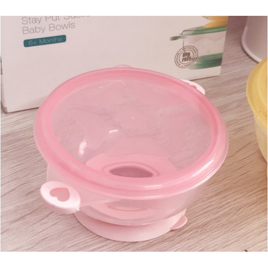 Set 3 bát chống đổ douxbebe