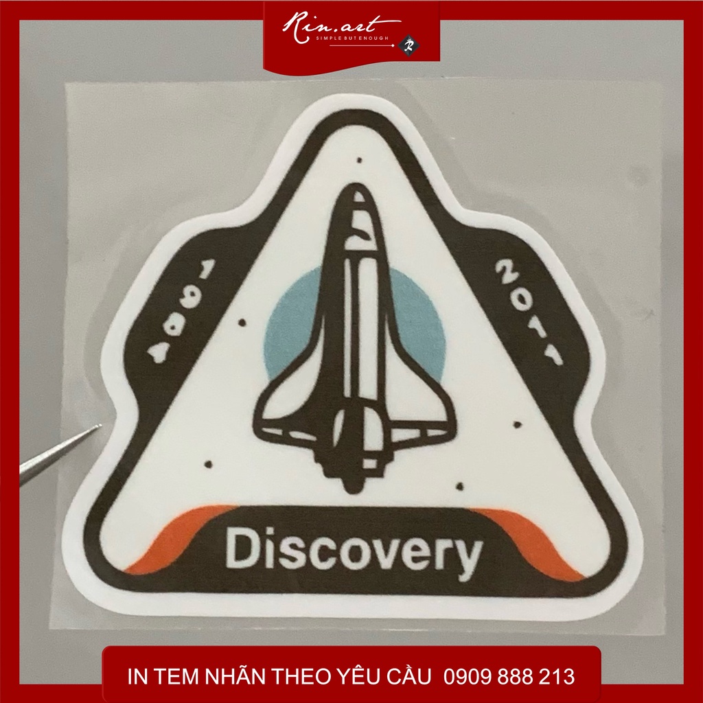 Rinart.vn | Decal ủi tổng hợp Logo NASA siêu ngầu | Logo Sticker Patch in áo ủi trực tiếp lên vải