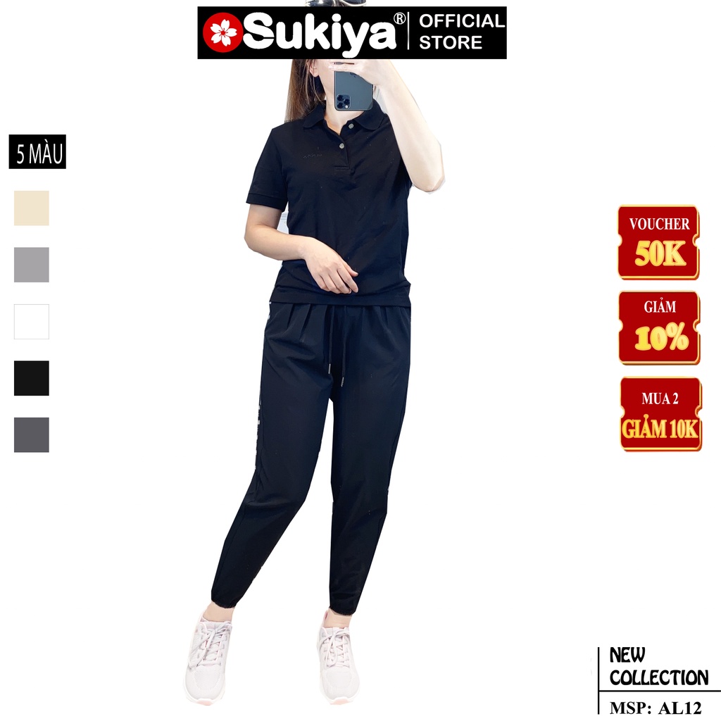Áo Thun nữ SUKIYA Chất vải cotton co giãn dáng công sở Lịch Sự ATN01