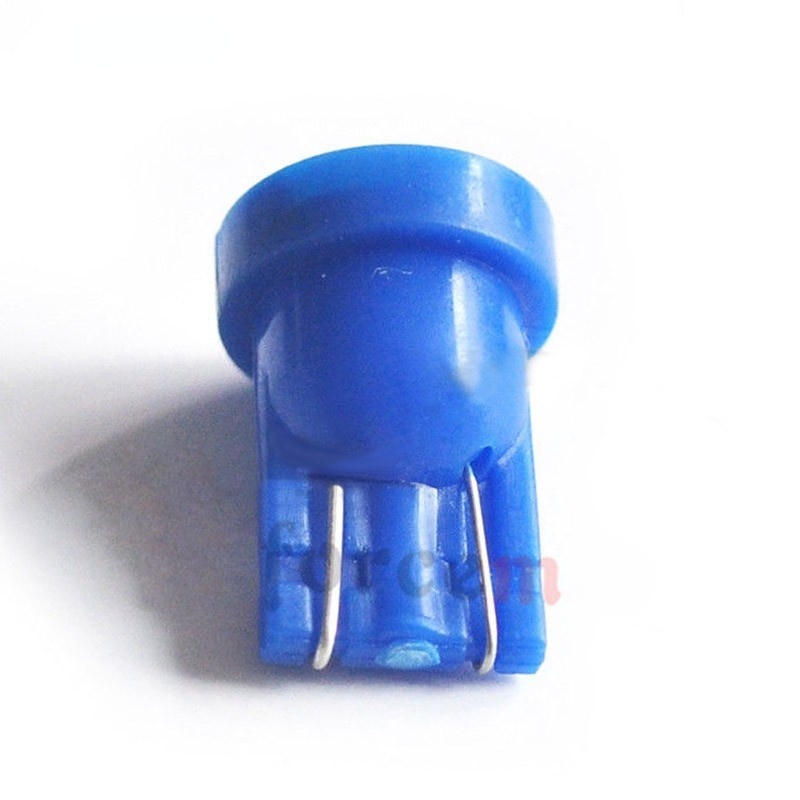 Set 10 Đèn LED T10 W5W 194 2825 4SMD Ánh Sáng Xanh Dành Cho Ô Tô