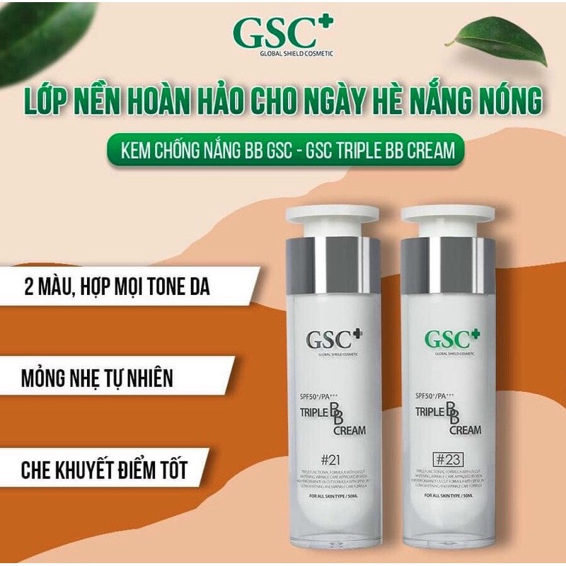 Kem nền đa năng BB GSC+(che khuyết điểm, chống nắng)