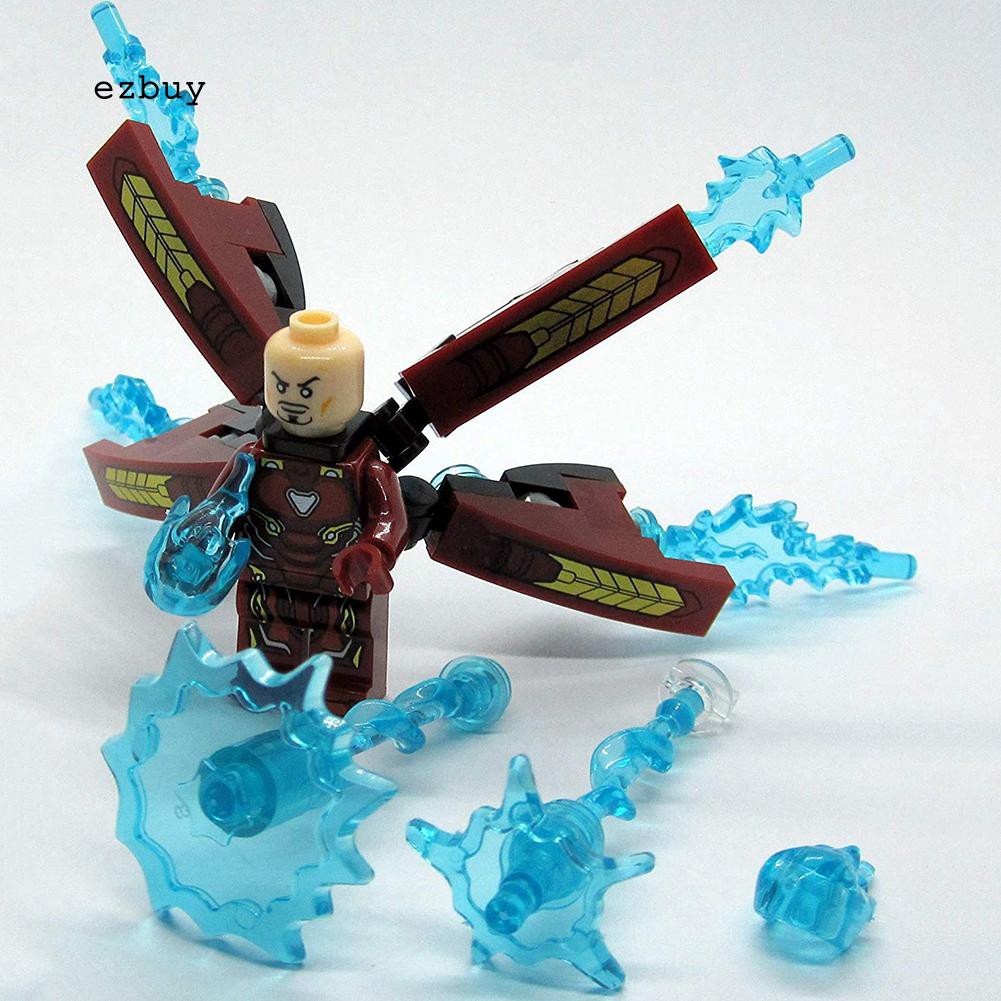 Mô hình đồ chơi DIY Iron Man Avengers độc đáo 2inch